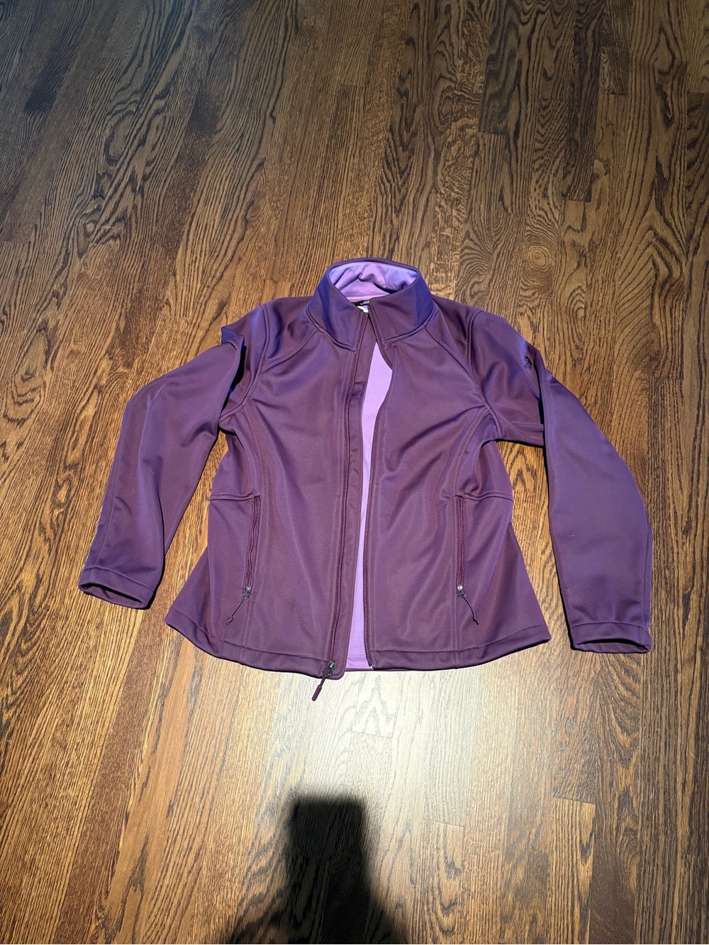 North Face Ridgewall Soft Shell Jacket Purple Blackberry Wine Windwall